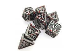 China Tabletop Game Metal RPG Dice  Neat Sharp Edges Liqui Role Playing Dice Games supplier