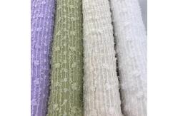 China 145cm Polyester Embossed Jacquard Fabric Embroidered Crinkled Crepe Fabric supplier