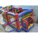 Promotion Basketball Inflatable Games For Kids , Commercial Grade for sale
