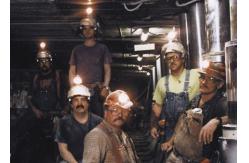 China ABS IP68 Rechargeable LED Headlamp Underground Mining Lights With Warning Light supplier