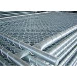 Outdoor Steel Wire Mesh Fence Galvanized Chain Link Fence Height 1.8mm for sale