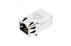 China LPJK9093AONL PoE++ RJ45 Connector with 10GBase-T Magnetics supplier