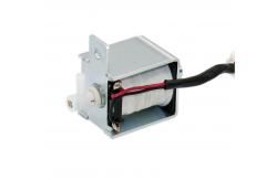 China 10mm Stroke DC Electromagnet Push Pull Open Frame Solenoid supplier