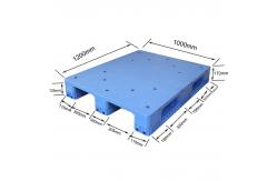 China Garages Perforated Pallet HDPE Rackable Plastic Pallets Customized supplier