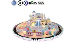 China OEM Castle Theme Indoor Playground For Kids Pvc Material supplier