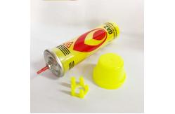 China Disposable 80ml Cigarette Lighter Gas Refill Blow Torch Butane Refill supplier