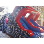 Floating Blow Up Water Obstacle Course Wind Resistant Easy Assembly
