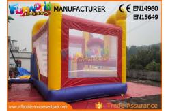China Pvc Inflatable Bouncer Slide / Kids Jumping Castle With Slide supplier