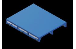 China Storage And Logistic Steel Pallet OEM 1500kg Load Capacity supplier