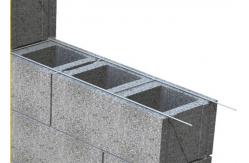 China Galvanized Block Ladder Concrete Reinforcement Wire Mesh 150mm Width supplier