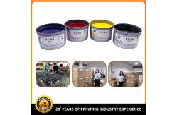 China CMYK Melamine High Temperature Ink Offset Printing Solvent Based Ink 1kg Can supplier