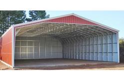 China Prefabricated Steel Structure Warehouse For Workshop / Poultry House supplier