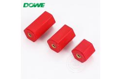 China DMC Fibreglass Busbar Isolator EN Polyester Standoff With Screw High Strength supplier