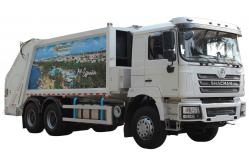 China F3000 Compression Garbage Truck 6x4 Waste Management Garbage Truck 336hp supplier