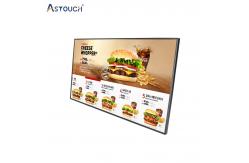 China 2K Digital Menu Boards For Advertising 43 Inch Signage Players FCC supplier