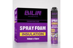 China Customizable Fireproof Polyurethane Foam 750ml Multifunctionality For Building supplier