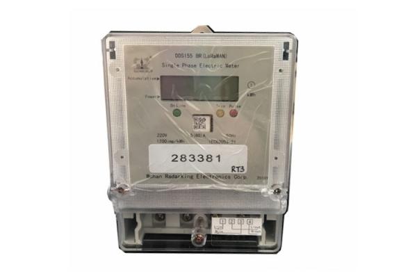 New-Style Single Phase LoRaWAN Electric Meter with LCD Display