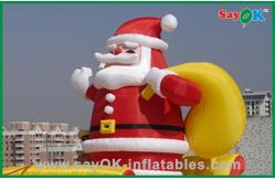 China Christmas Inflatable Holiday Decorations Inflatable Santa Claus and sled supplier