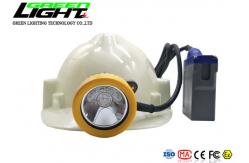 China IP68 6600mAh 10000lux Rechargeable Mining Cap Lamp supplier