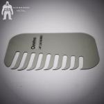 Etched Original Stainless Steel Metal VIP Passes Cards With Cut Out Shape for sale