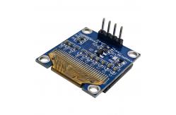 China 0.96 Inch 128x64 Dot Matrix OLED Display Module 4-Pin I2C Interface supplier