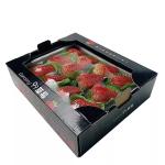 Art Paper C1S Corrugated Cardboard Strawberry Boxes Matt Lamination for sale