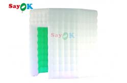 China 210D Inflatable Photo Booth For Exhibition 2.4x2.4x2.4mH supplier