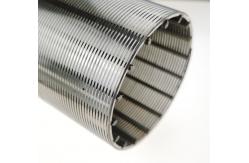 China Ss 304 316 Wedge Wire Screens In Well Drilling supplier