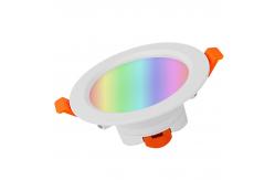 China Tuya Smart Bulb Downlight AC110-250V Dimmable Led Down Lights Voice supplier
