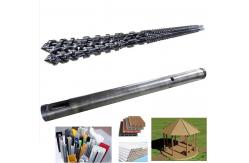 China Theysohn Extruder Screw And Barrel For Pvc Pipe / Wpc / Profile supplier