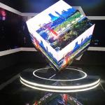 Micro Machining Mobile Rotating LED Screen