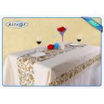 Waterproof Disposable Polypropylene Non Woven Tablecloth with Different Printing Pattern for sale