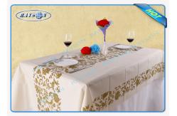 China Disposable Tablecloth Made From Polypropylene Non Woven Fabric With Printing supplier