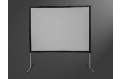 China FCC ROHS Front And Rear Projector Screen Fast Folding Soft Fabric supplier