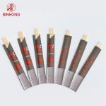 Disposable 21cm Bamboo Sushi Chopsticks With Paper Sleeve for sale