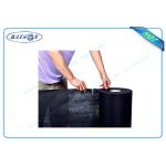 Black Color Perforated Polypropylene Nonwoven Fabric For Safe and Mattresses for sale