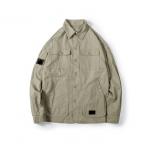 Durable Mens Reflective Jacket Oversize Streetwear Mens Military Cargo Jacket for sale