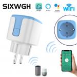 Remote Control WIFI Smart Socket Tuya Android IOS Automation Wireless Plug Socket for sale