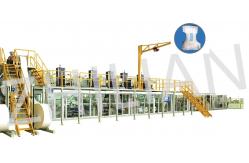 China Ultra Thin Diaper Manufacturing Machine With Stable Speed supplier