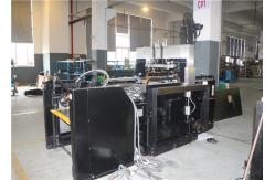 China CE Standard Automatic Silk Screen Printing Machine Swing Stop Cylinder Screen Printer supplier