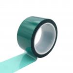 Heat Resistant PET Adhesive Tape 0.09mm Splicing Tape Green Transparent High Adhesion Strength for sale