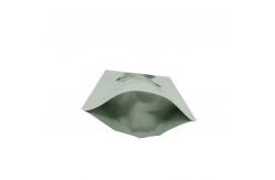 China ODM Flexible Pouch Packaging 120g Compostable Flat Bottom Pouch supplier