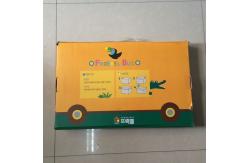 China OEM Plastic PU foldable Clothes Storage Box Custom Print supplier