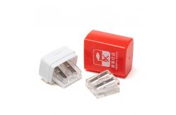 China Office Garbage Trash Can Cartoon Pencil Sharpener Double Hole supplier