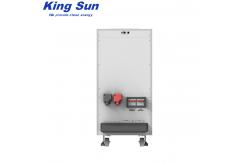 China DC To AC 12KW Hybrid Solar Inverters , Hybrid Inverter With Solar Battery Charging supplier