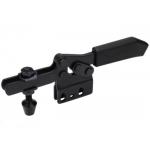 Black Oxide Straight Base Quick Release Horizontal Handle Toggle Clamp GH-290308