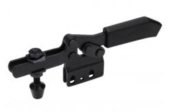 China Black Oxide Straight Base Quick Release Horizontal Handle Toggle Clamp GH-290308 supplier
