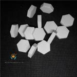 High Purity Alumina Ceramic Tiles Alumina Hexagonal Ceramic Tiles for sale