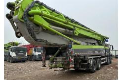 China 2021 Zoomlion 62M Used Concrete Pump Truck with BENZ chassis supplier
