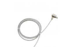 China Anti-Theft Security Steel Cable Lock For Laptop Notebook Computer supplier